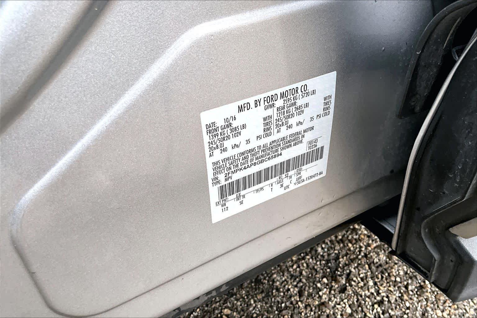 Used 2016 Ingot Silver Ford Sport image 34