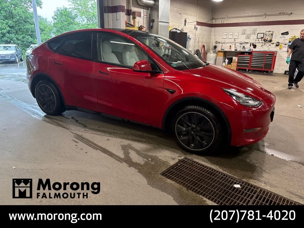 Used 2023 Tesla Model Y Long Range with VIN 7SAYGDEE2PA119819 for sale in Falmouth, ME