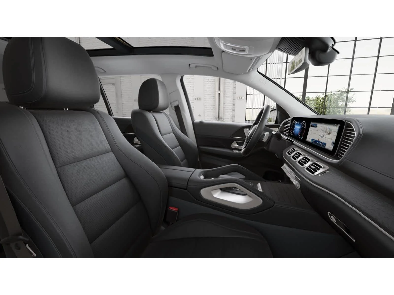 New 2026 Selenite Grey Metallic Mercedes-Benz GLS 450 image 3