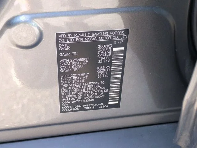 Used 2018 Gray Nissan SV image 36
