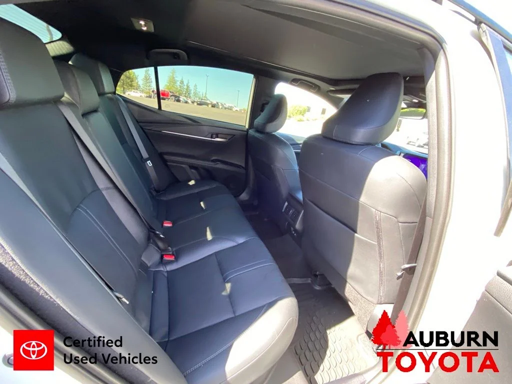 Certified Used 2025 Midnight Black Metallic Toyota XSE image 17