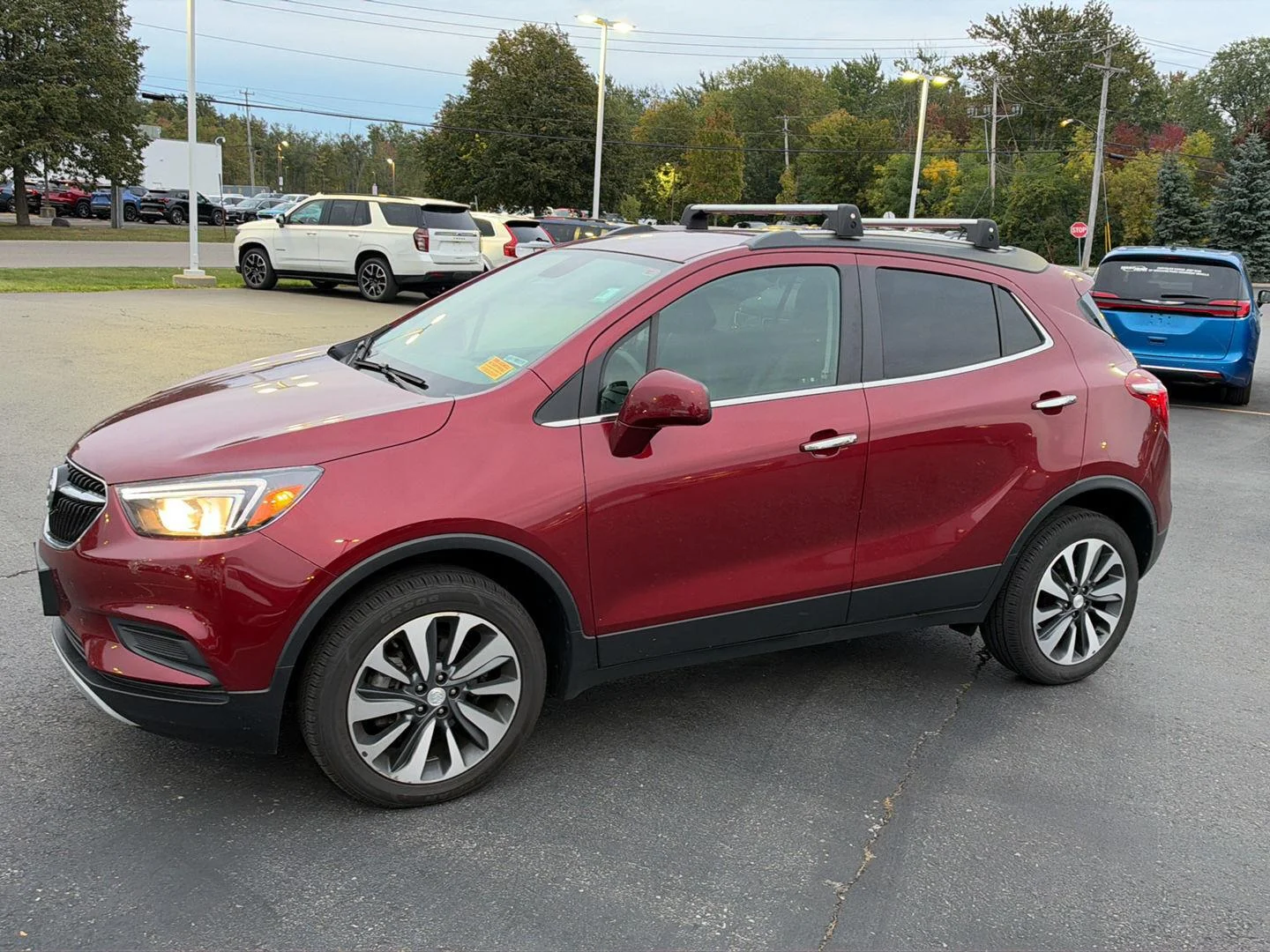 Used 2022 Cinnabar Metallic Buick Preferred image 2