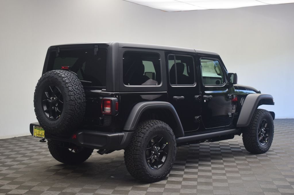 New 2026 Black Clear-Coat Exterior Paint Jeep Willys image 5