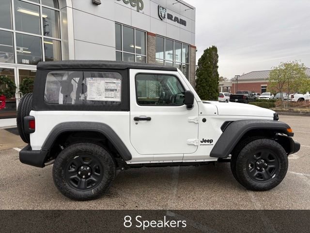 New 2026 Bright White Clear-Coat Exterior Paint Jeep Sport image 5