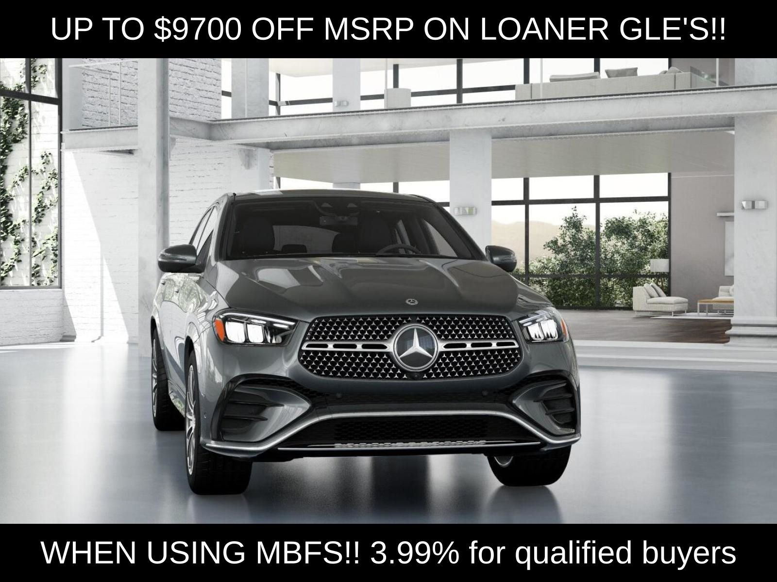 Certified Used 2026 Gray Mercedes-Benz GLE 450 Coupe image 9