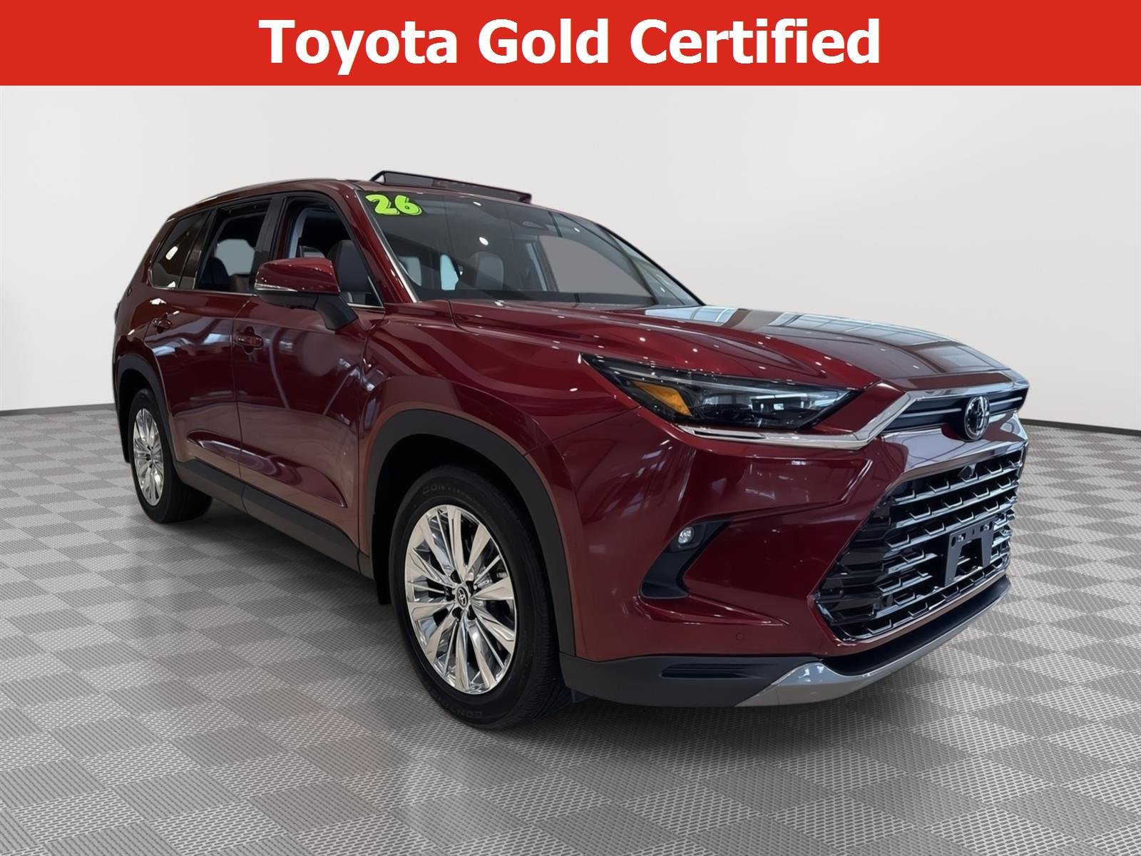 Certified Used 2026 Ruby Flare Pearl Toyota Platinum image 1