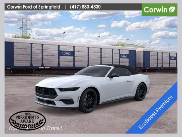 New 2026 Oxford White Ford EcoBoost® Premium Convertible image 1