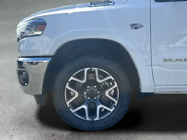 New 2026 Bright White Clear-Coat Exterior Paint RAM Laramie image 23