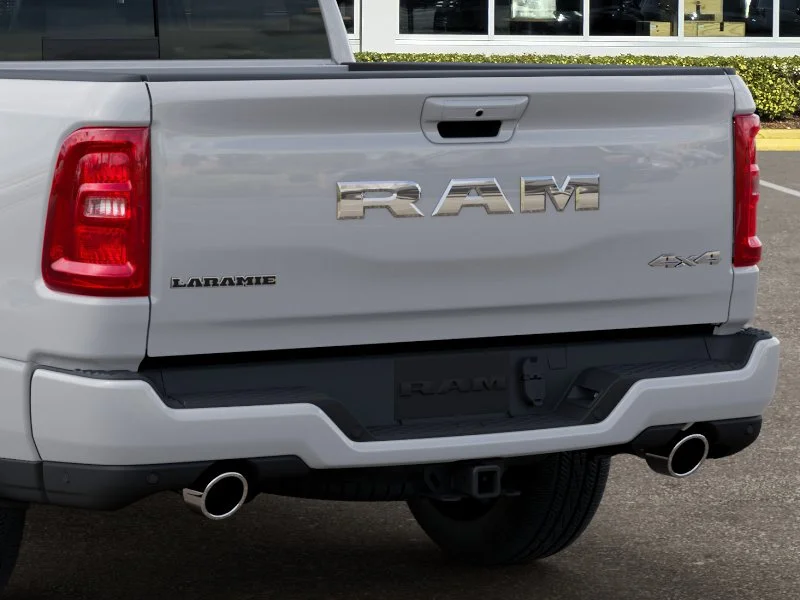 New 2026 Bright White Clear-Coat Exterior Paint RAM Laramie image 45