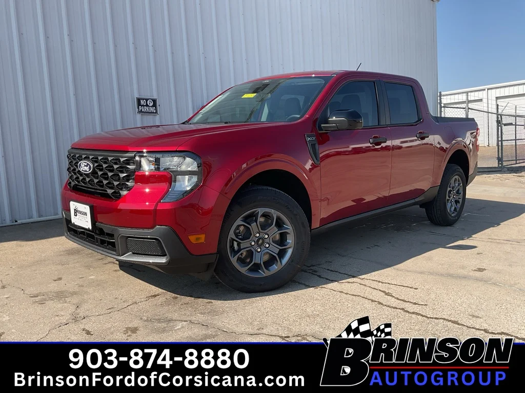 New 2026 Ruby Red Metallic Tinted Clearcoat Ford XLT image 1
