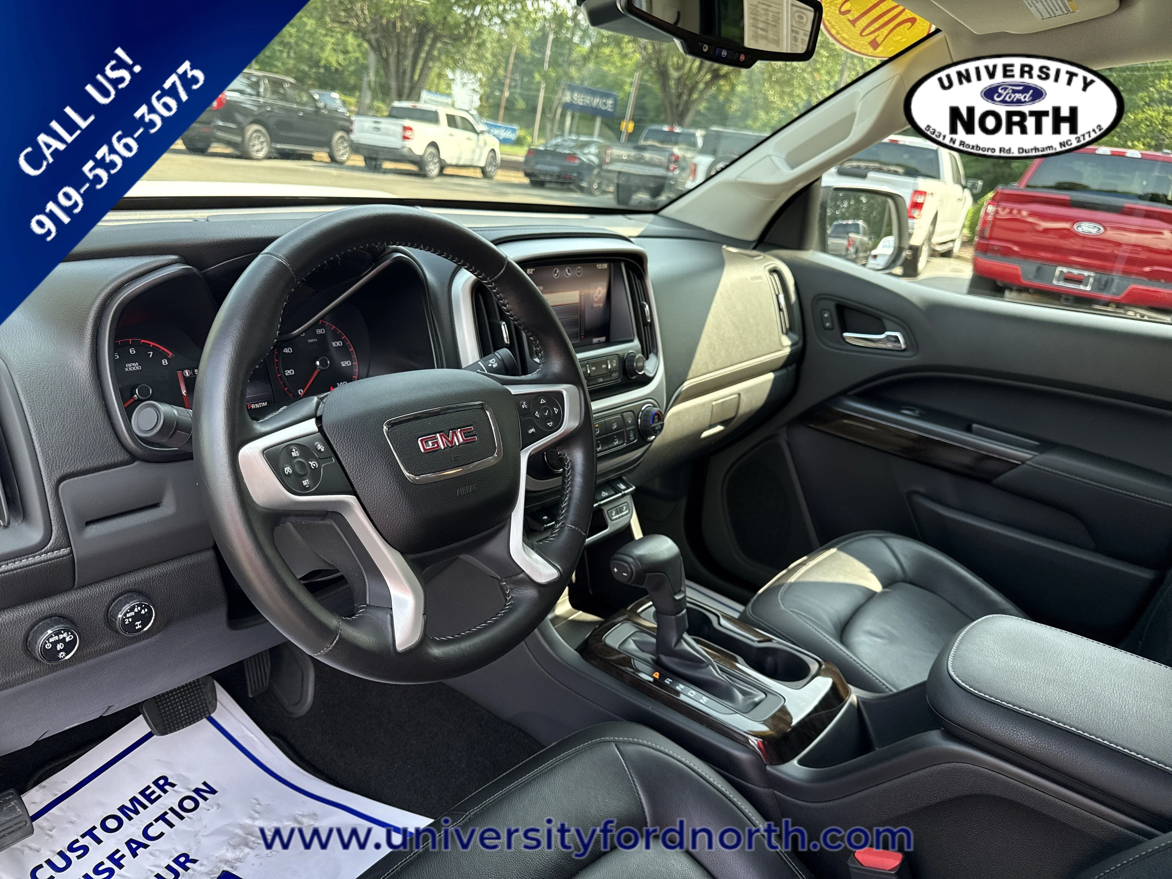 Used 2015 Summit White GMC 4WD SLT image 23