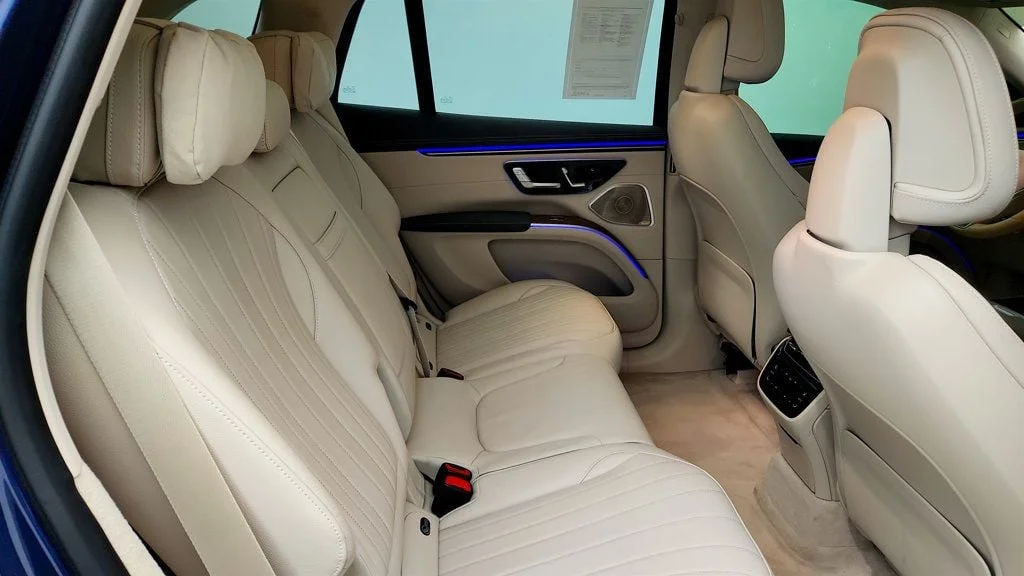 Used 2023 Twilight Blue Metallic Mercedes-Benz EQS 450 4MATIC® SUV w/ 21