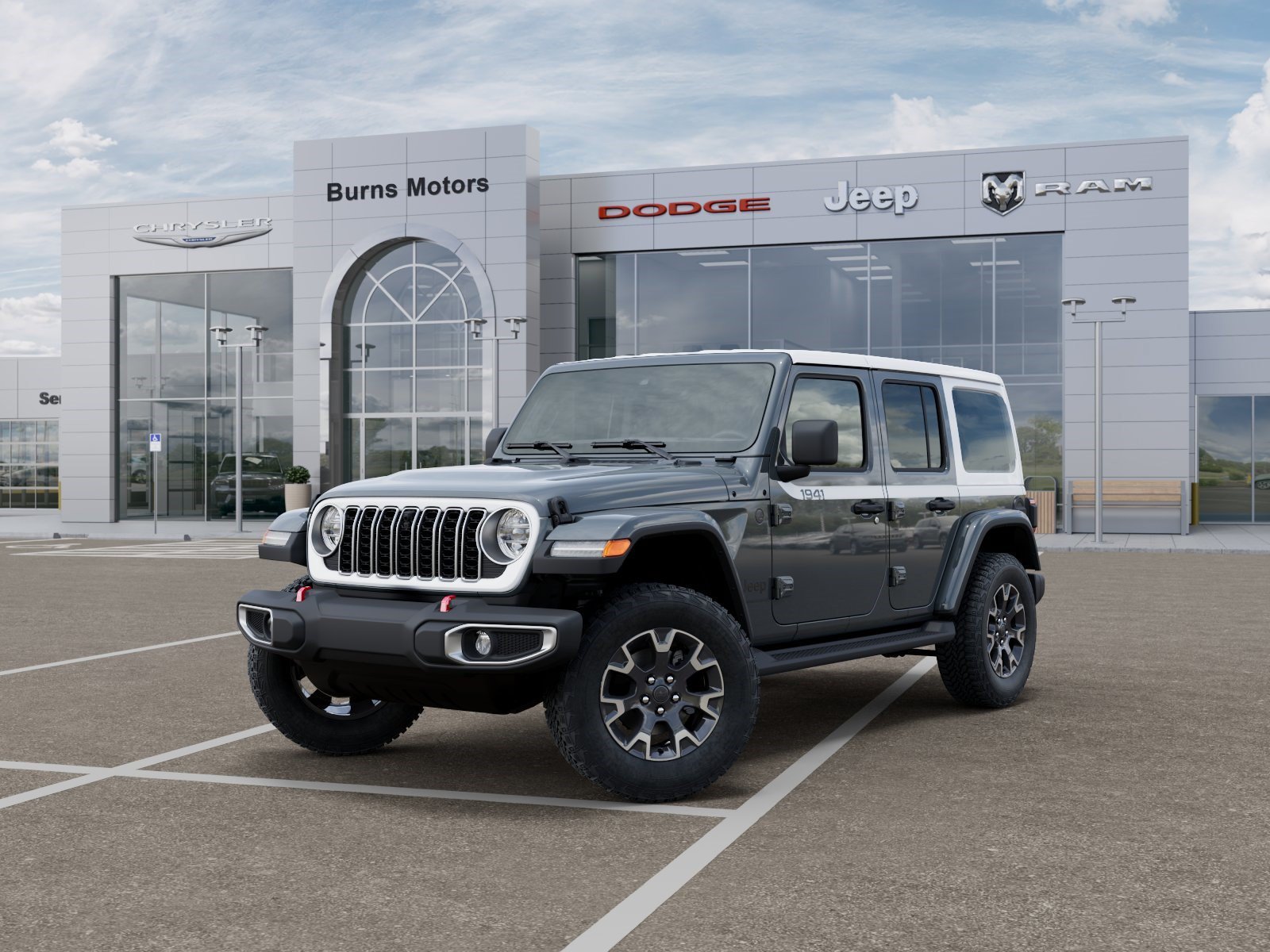 New 2026 Anvil Clear-Coat Exterior Paint Jeep Sahara 4-Door image 1