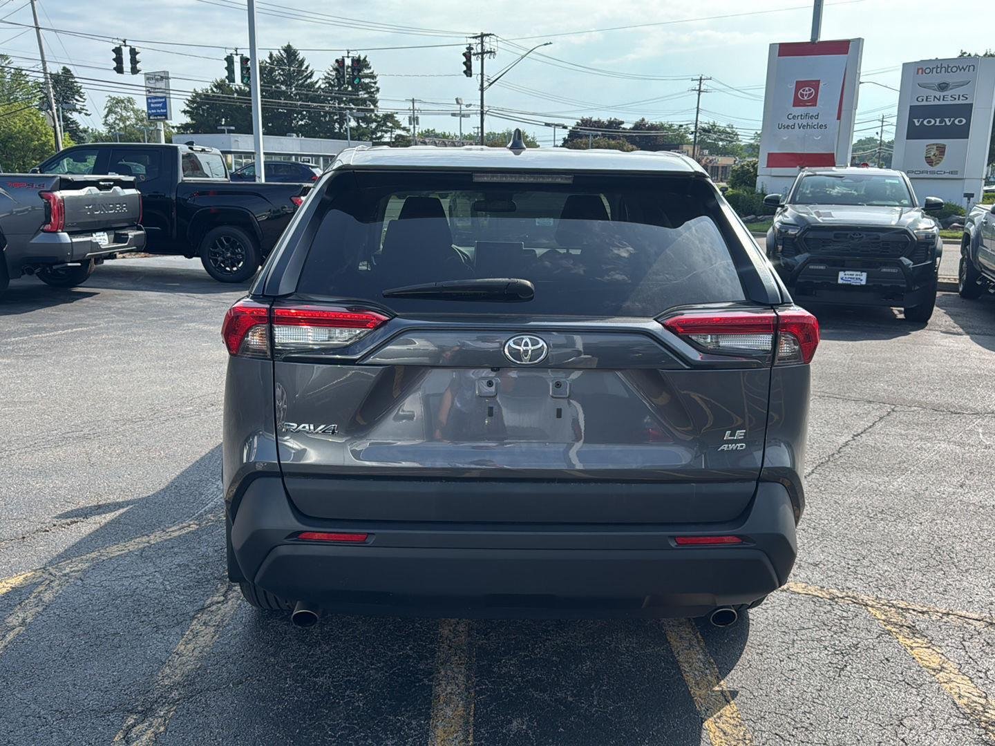 Used 2023 Magnetic Gray Metallic Toyota LE image 5