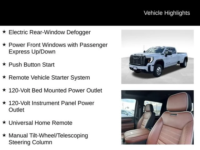 New 2026 Glacier White Tricoat GMC Denali Ultimate DRW image 15
