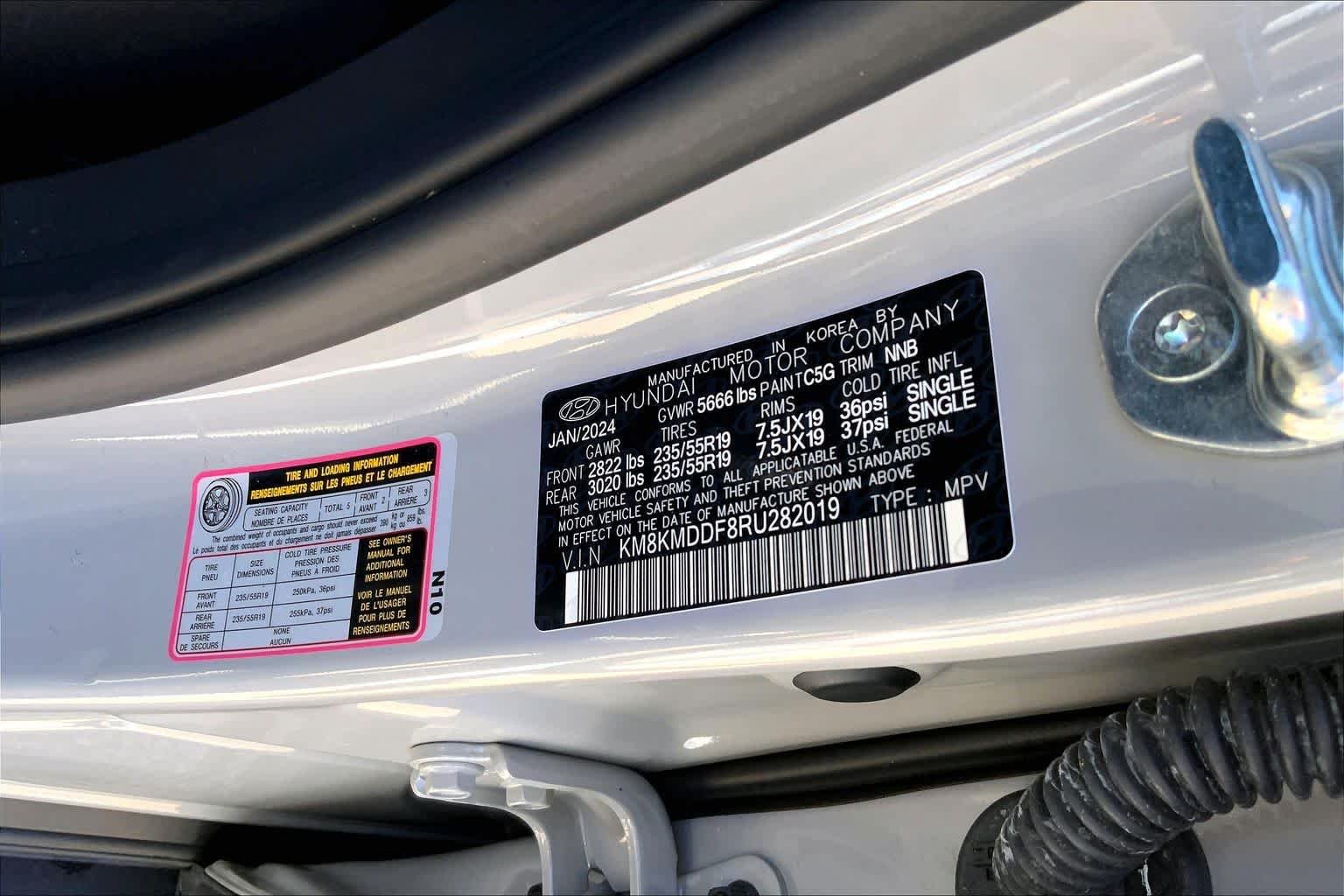 Used 2024 Cyber Gray Hyundai SE image 30