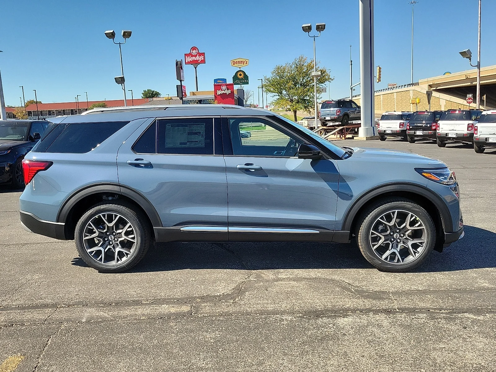 New 2027 Vapor Blue Metallic Ford Platinum image 5