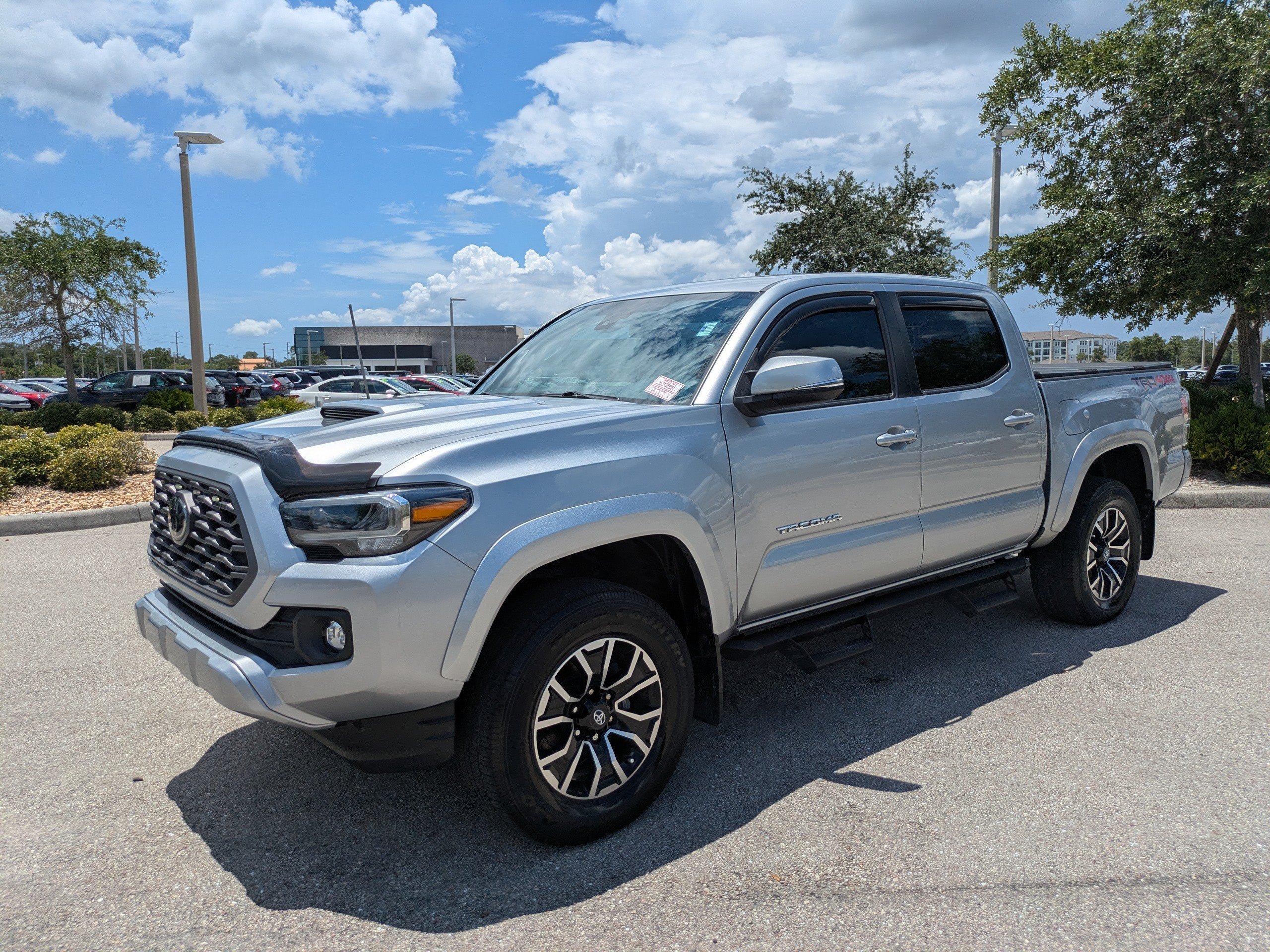 Used 2022 Celestial Silver Metallic Toyota TRD Sport image 10