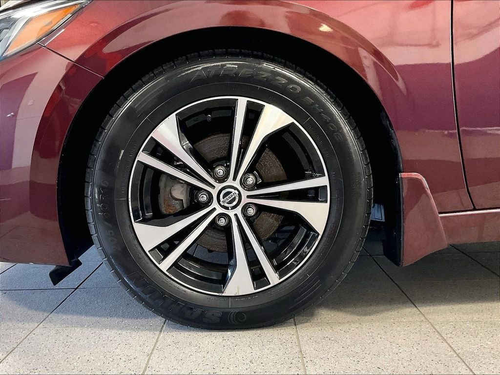 Certified Used 2021 Red Nissan SV image 7