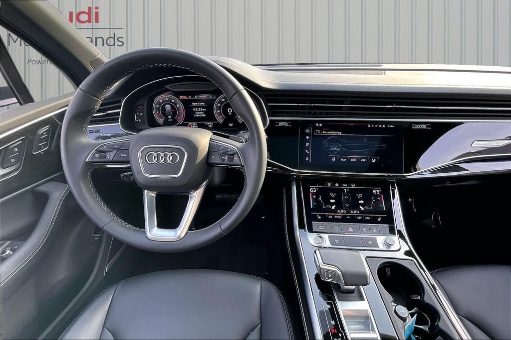 Used 2025 White Audi 55 Premium Plus image 7