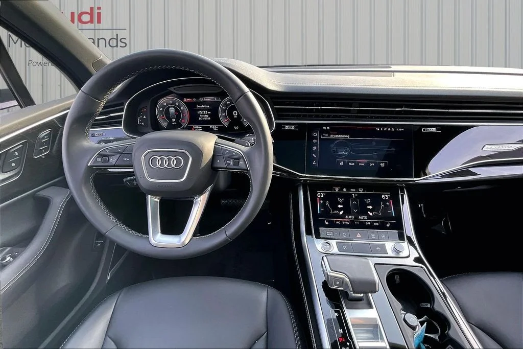 Used 2025 White Audi 55 Premium Plus image 7
