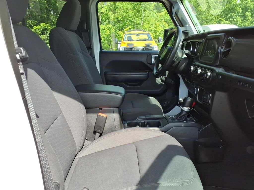 Certified Used 2023 Bright White Clearcoat Jeep Sport image 11