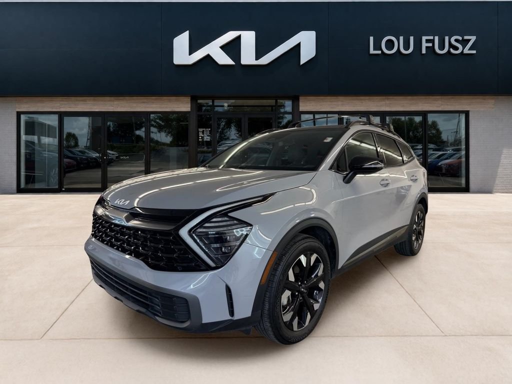 Used 2024 Gray Kia X-Line image 1