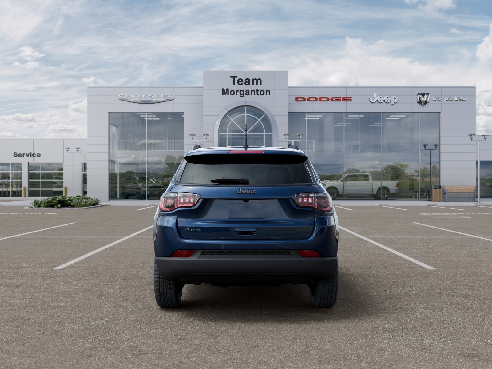 New 2026 Fathom Blue Pearl Coat Jeep Latitude image 16