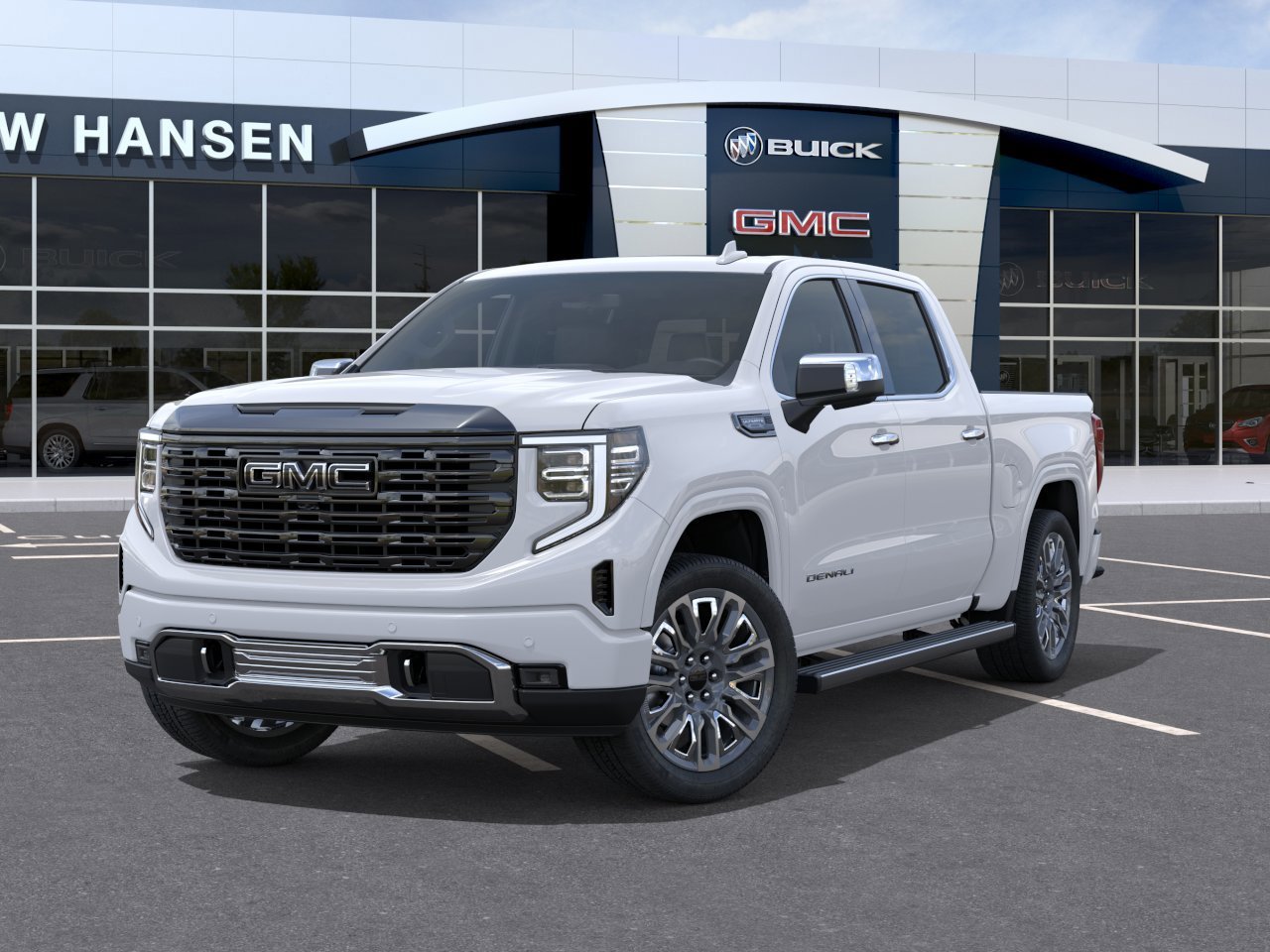 New 2026 Glacier White Tricoat GMC Denali Ultimate image 6