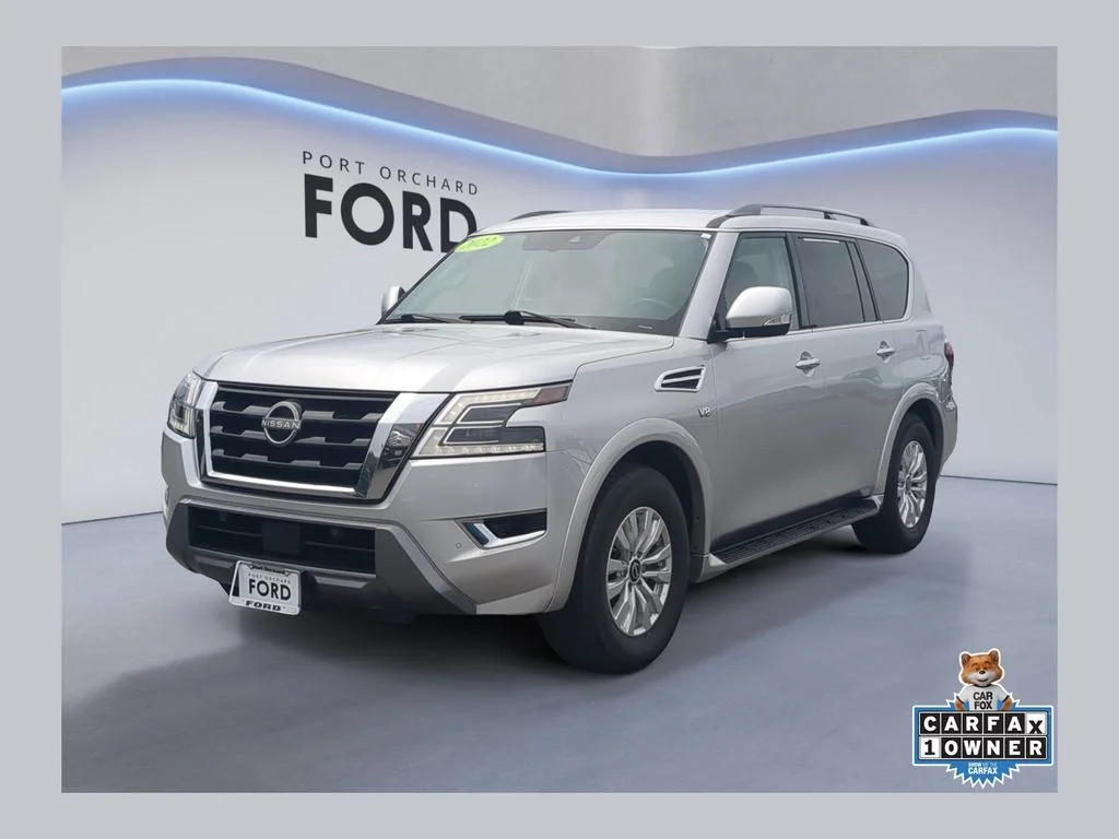 Used 2022 Silver Nissan SV image 1