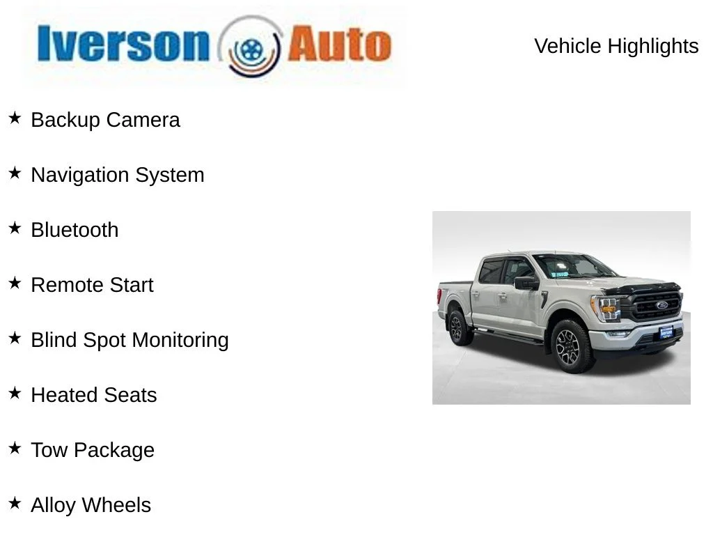 Used 2023 White Ford XLT image 2