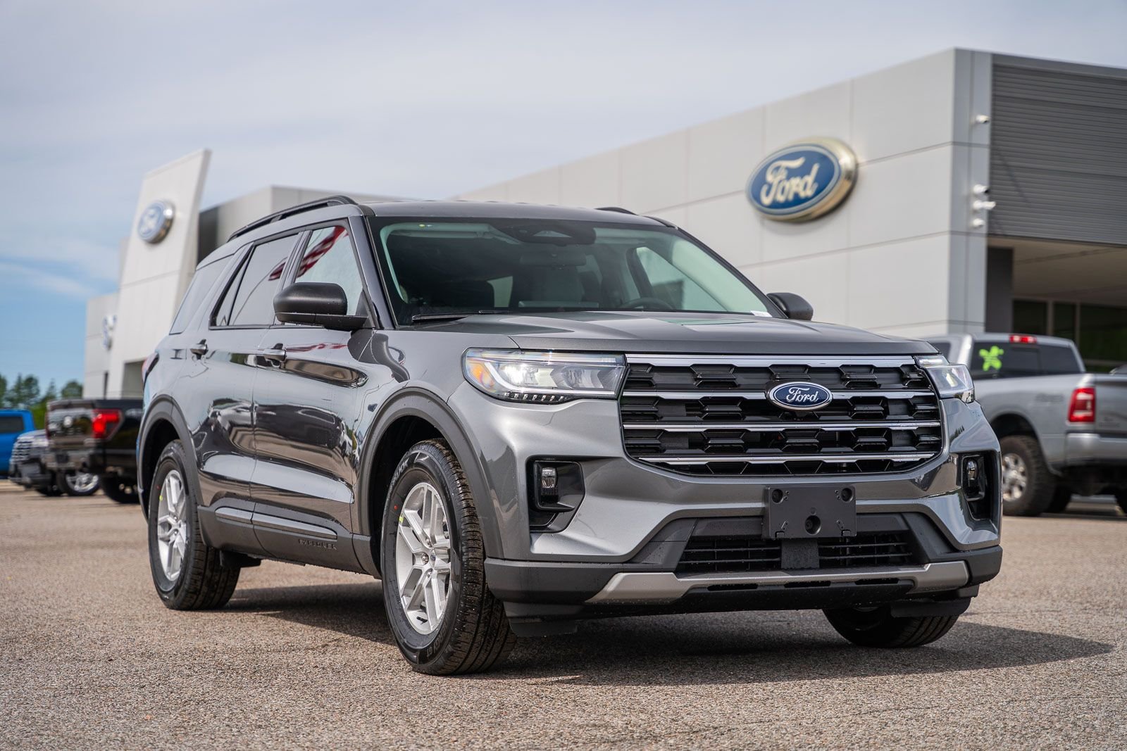 New 2026 Carbonized Gray Metallic Ford Active image 1