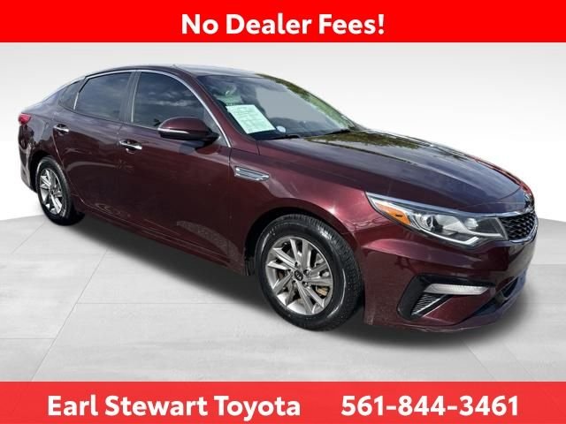 Used 2019 Kia Optima LX with VIN 5XXGT4L31KG325082 for sale in Lake Park, FL