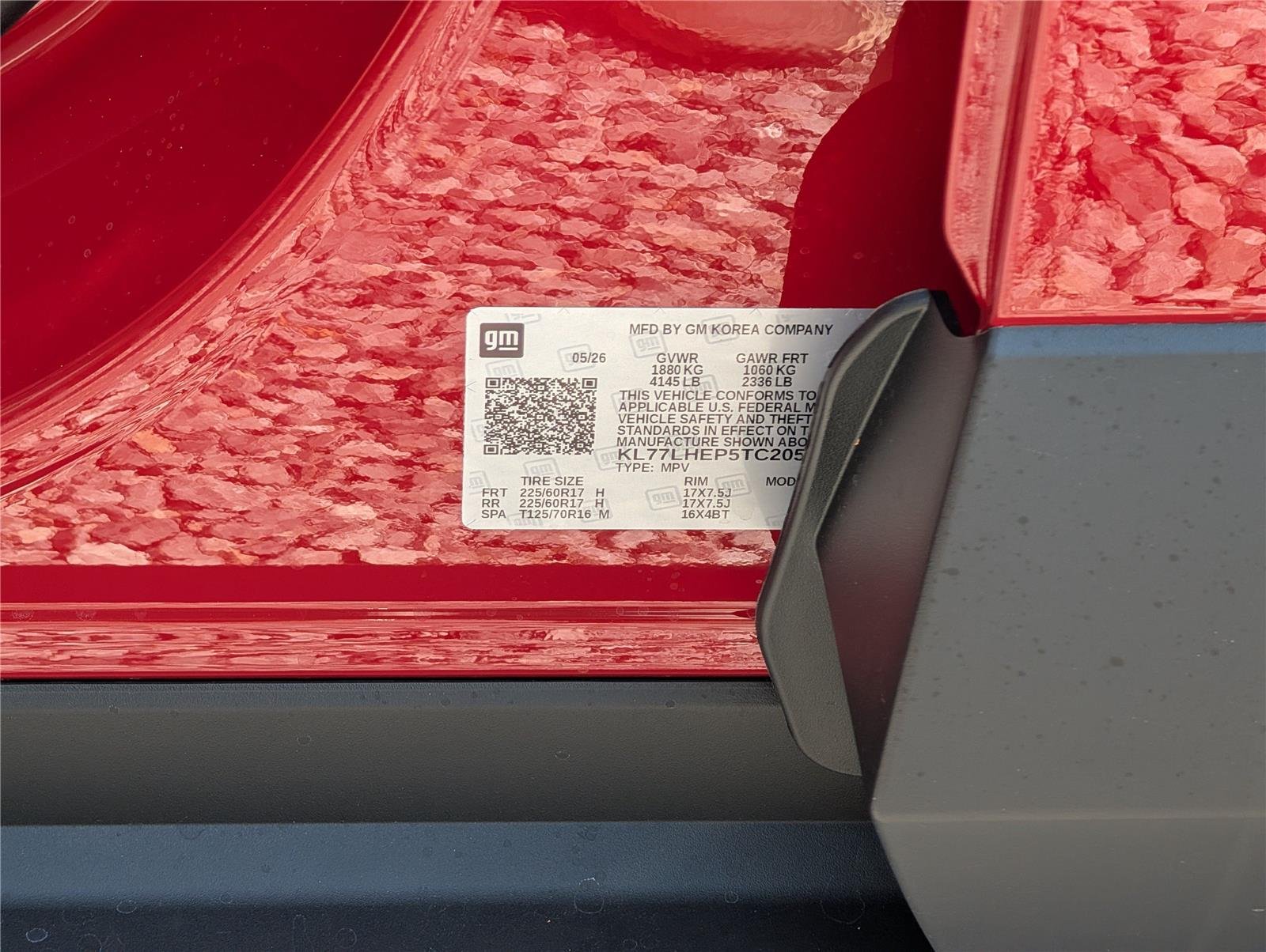 New 2026 Apex Red Chevrolet LT image 11