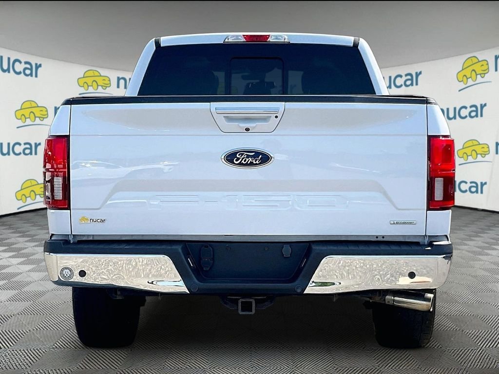 Used 2018 White Ford Lariat image 5