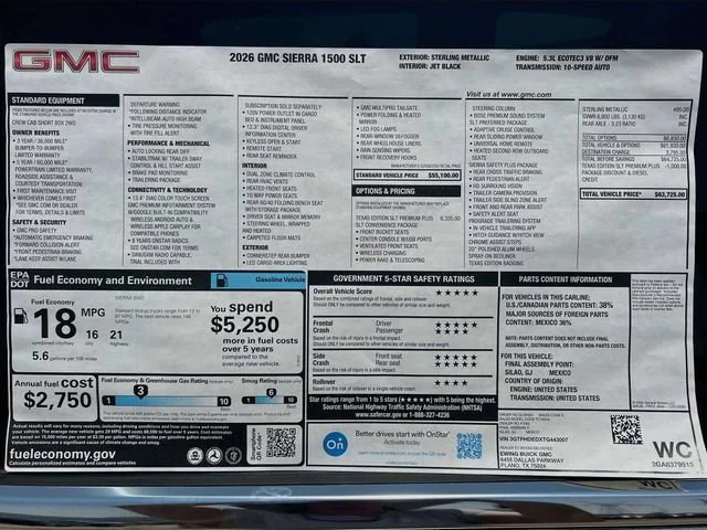 2026 GMC Sierra 1500 SLT - Photo 21