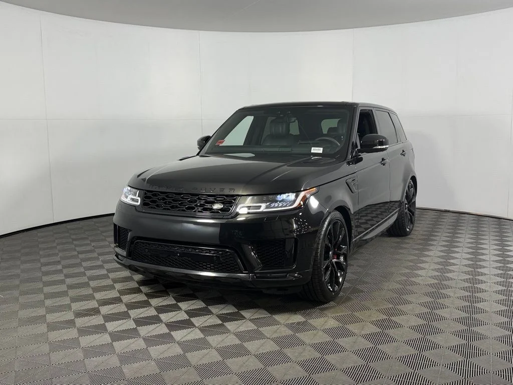 Used 2021 Black Land Rover HST image 8