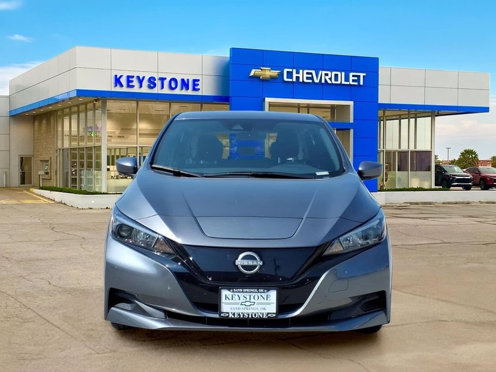 Used 2025 Nissan Leaf S with VIN 1N4AZ1BV6SC561206 for sale in Sand Springs, OK