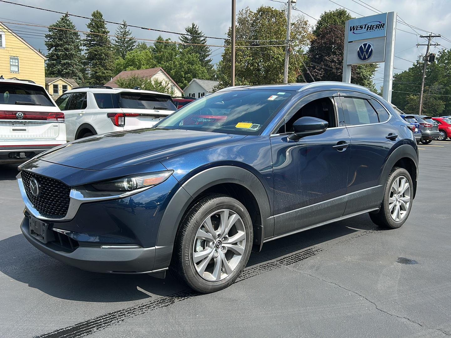 Used 2022 Deep Crystal Blue Mica Mazda 2.5 S Premium Package image 3