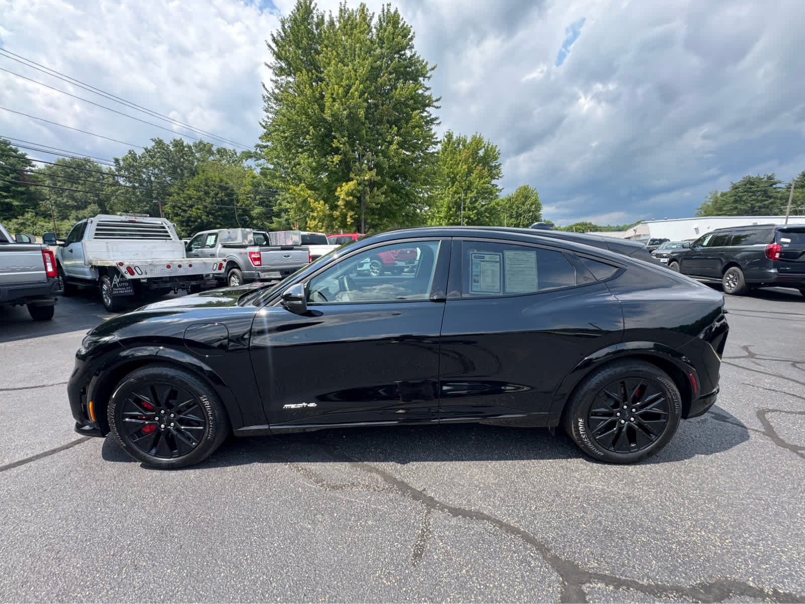 Used 2025 Ford Mustang Mach-E Premium AWD with VIN 3FMTK3SU0SMA18311 for sale in Litchfield, CT