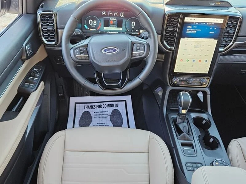 New 2025 Oxford White Ford LARIAT® image 7