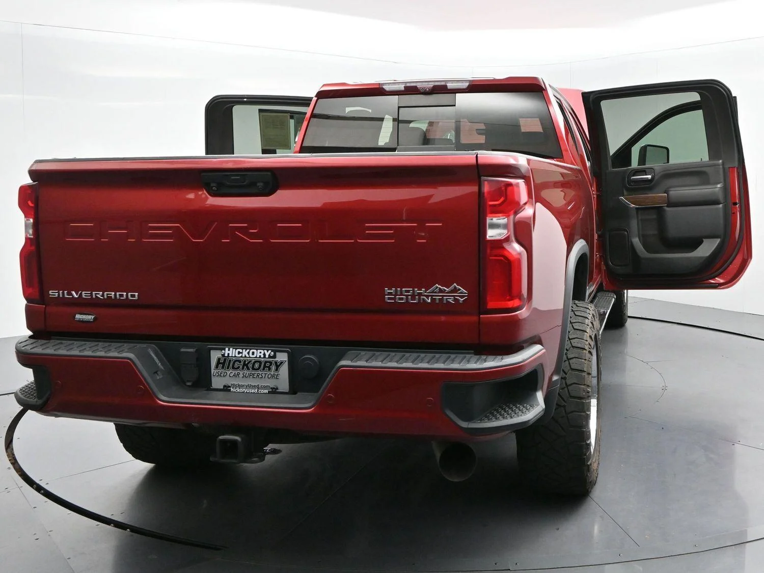 Used 2021 Cherry Red Tintcoat Chevrolet High Country image 37