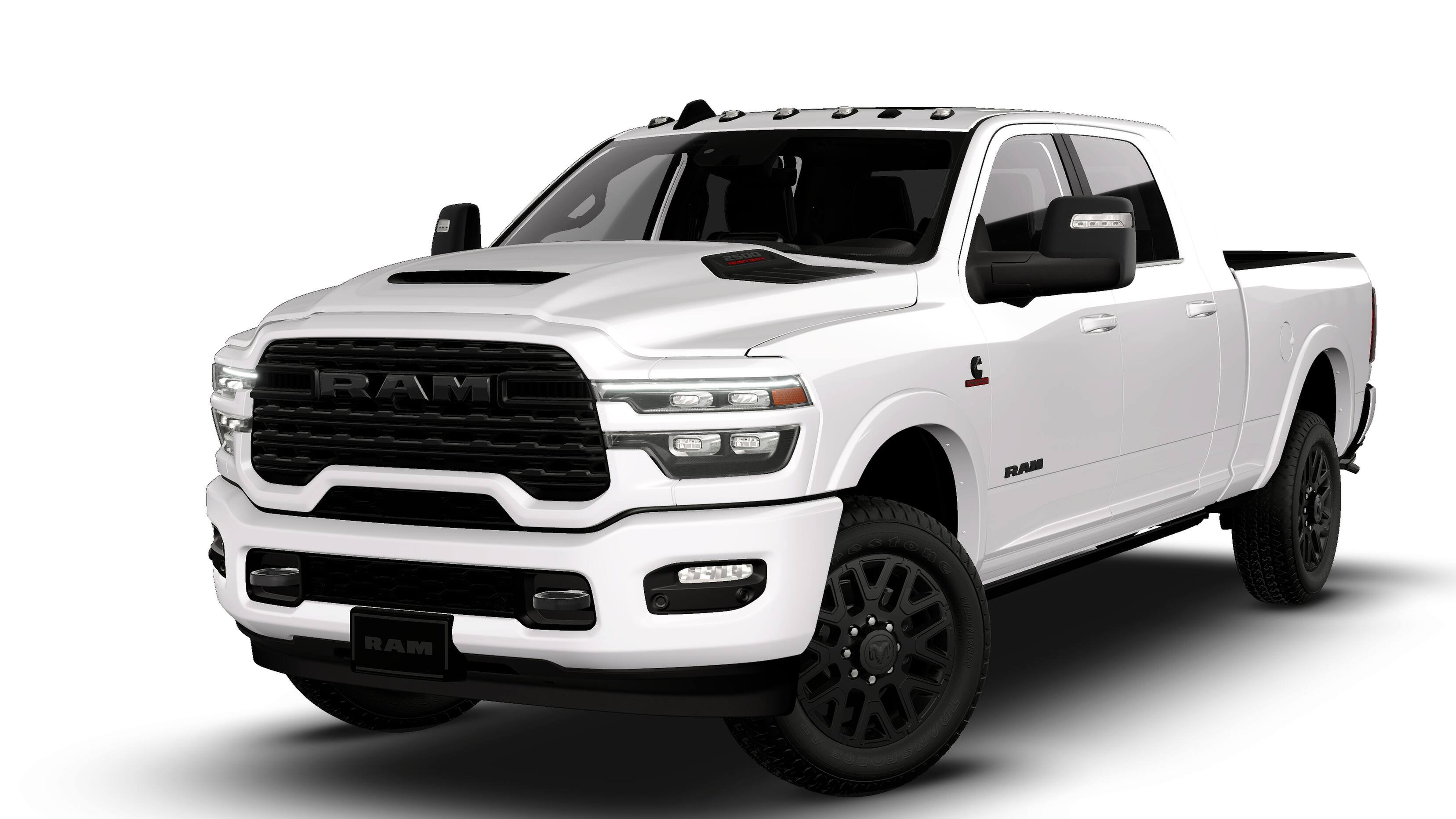 New 2026 Bright White Clear-Coat Exterior Paint RAM Limited image 13