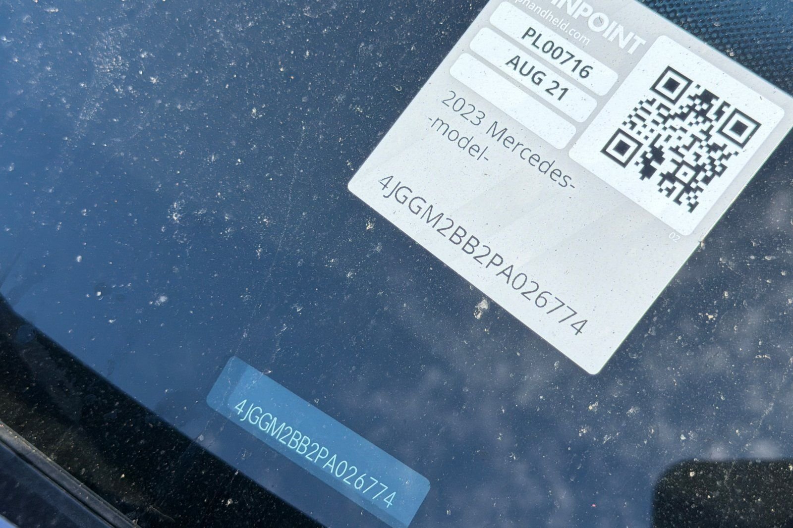 Certified Used 2023 Blue Mercedes-Benz 350+ SUV image 18