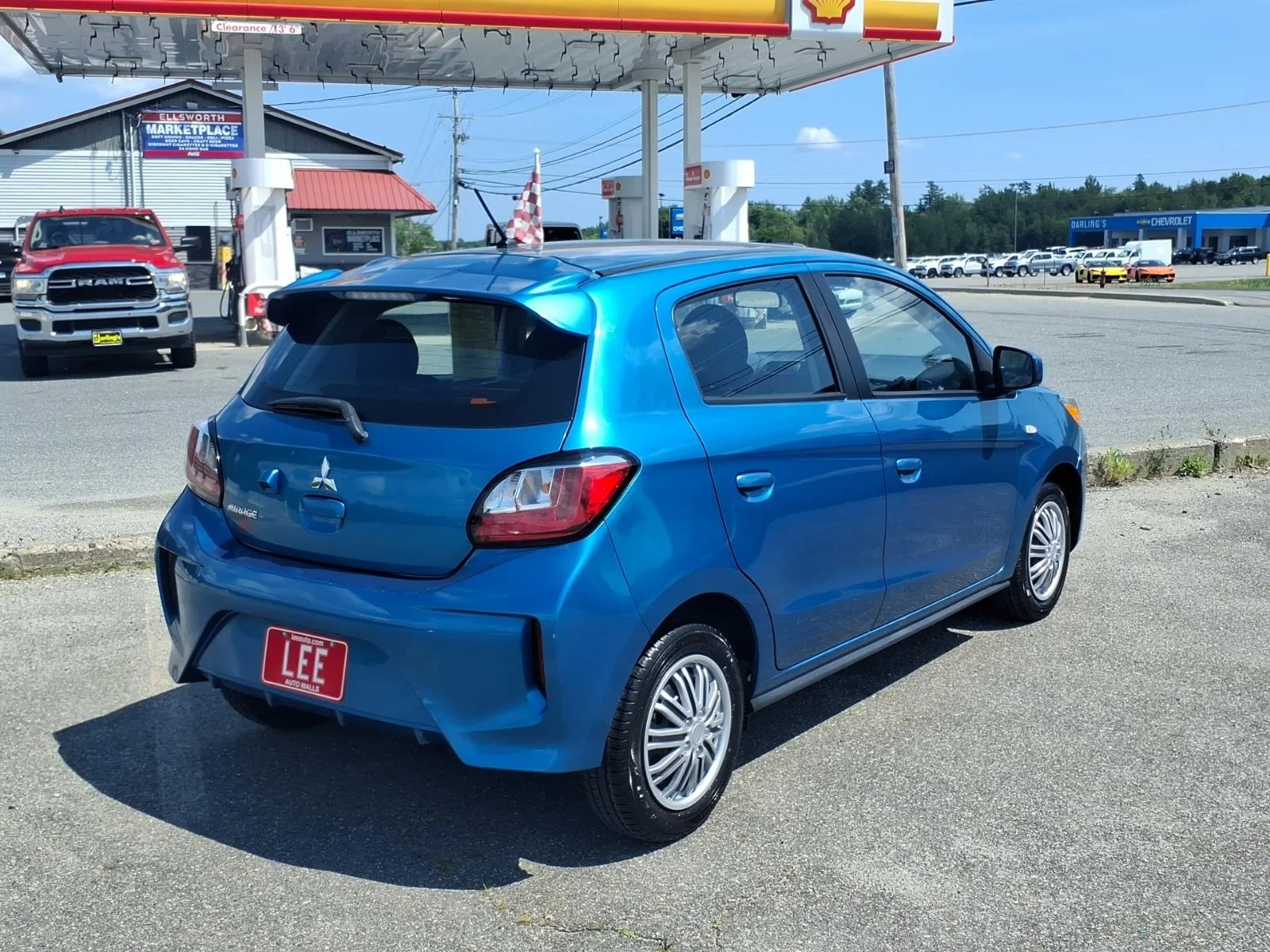 Used 2021 Sapphire Blue Mitsubishi ES image 5
