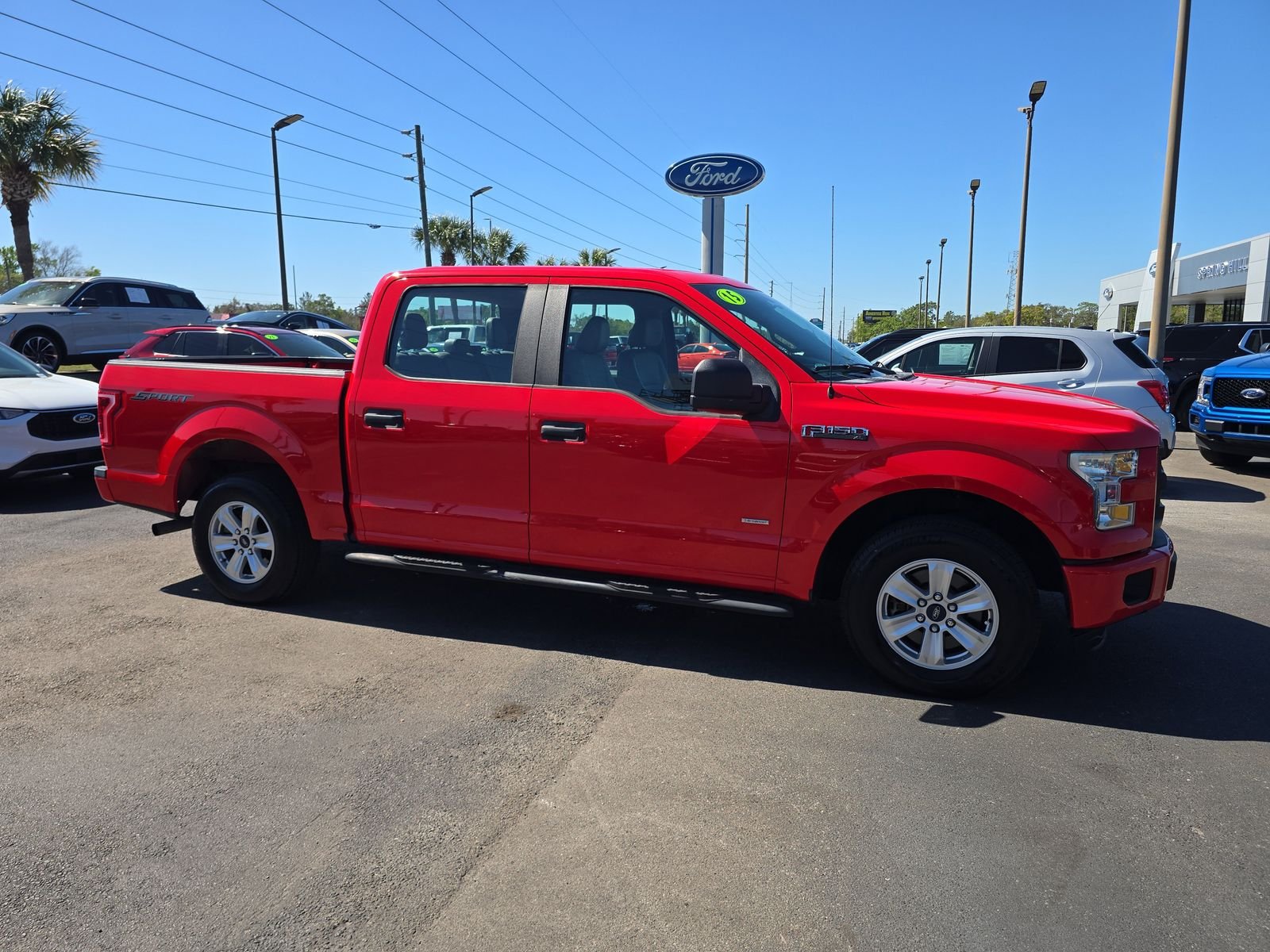 Used 2015 Ford F-150 XL with VIN 1FTEW1CP5FFC87814 for sale in Spring Hill, FL