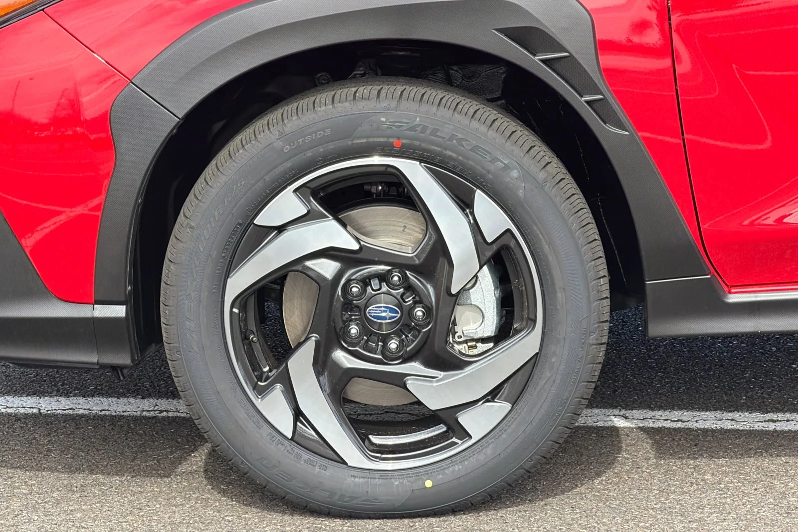 New 2026 PURE RED Subaru Limited Hybrid image 25