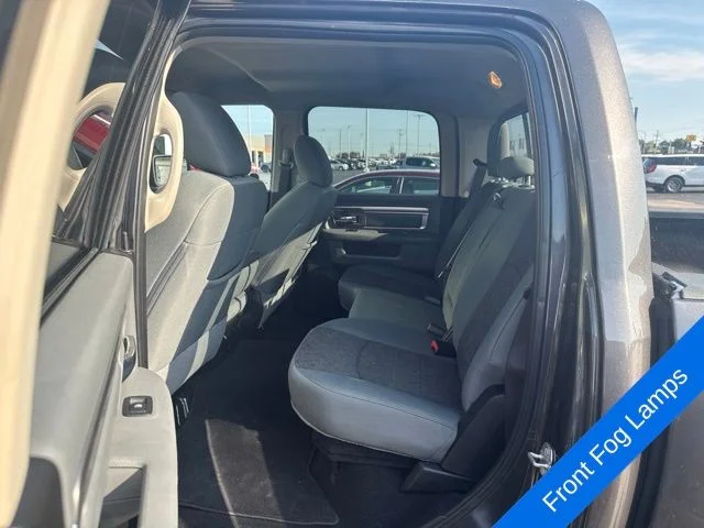 Used 2018 Granite Crystal Clearcoat Metallic Ram Big Horn image 16