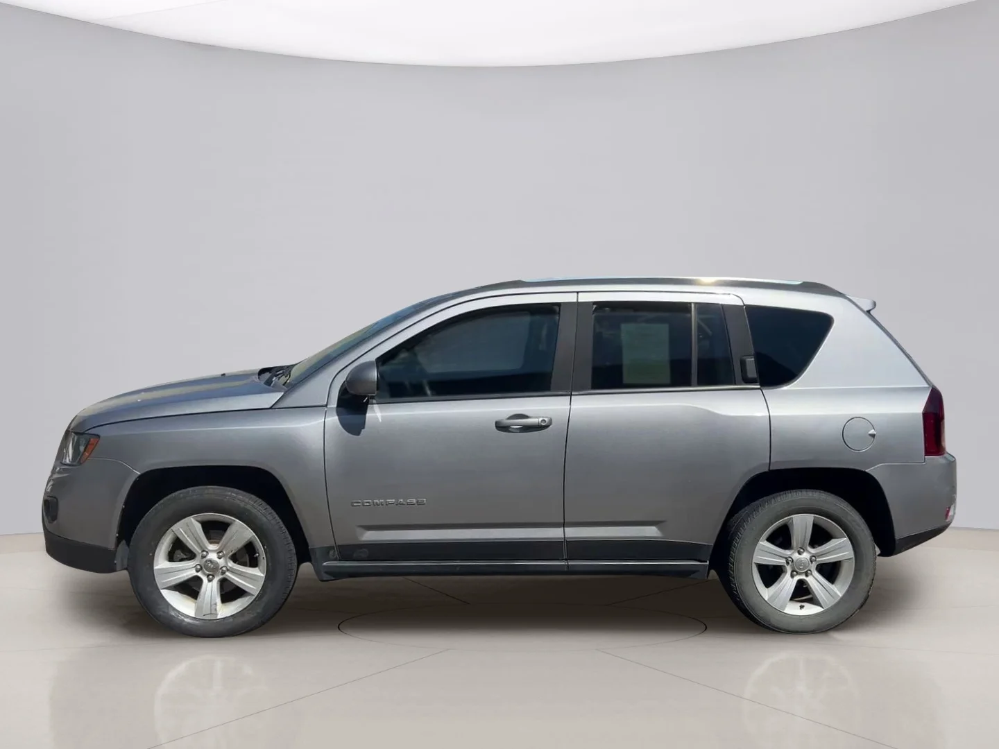 Used 2015 Silver Jeep HIGH ALTITUDE image 2