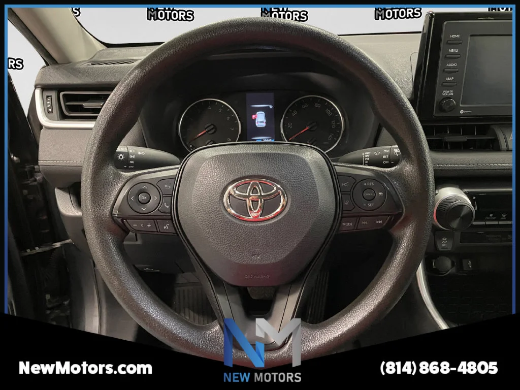 Used 2022 Magnetic Gray Metallic Toyota LE image 12